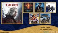 Capcom Demo Titles at Gamescom Asia 2025 (Image via Capcom)